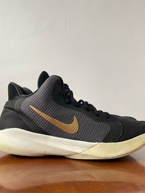 NIKE Precision 3 Black basketball shoes | US 10.5
